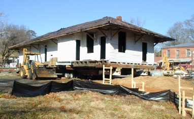 Depot arrives in Randolph